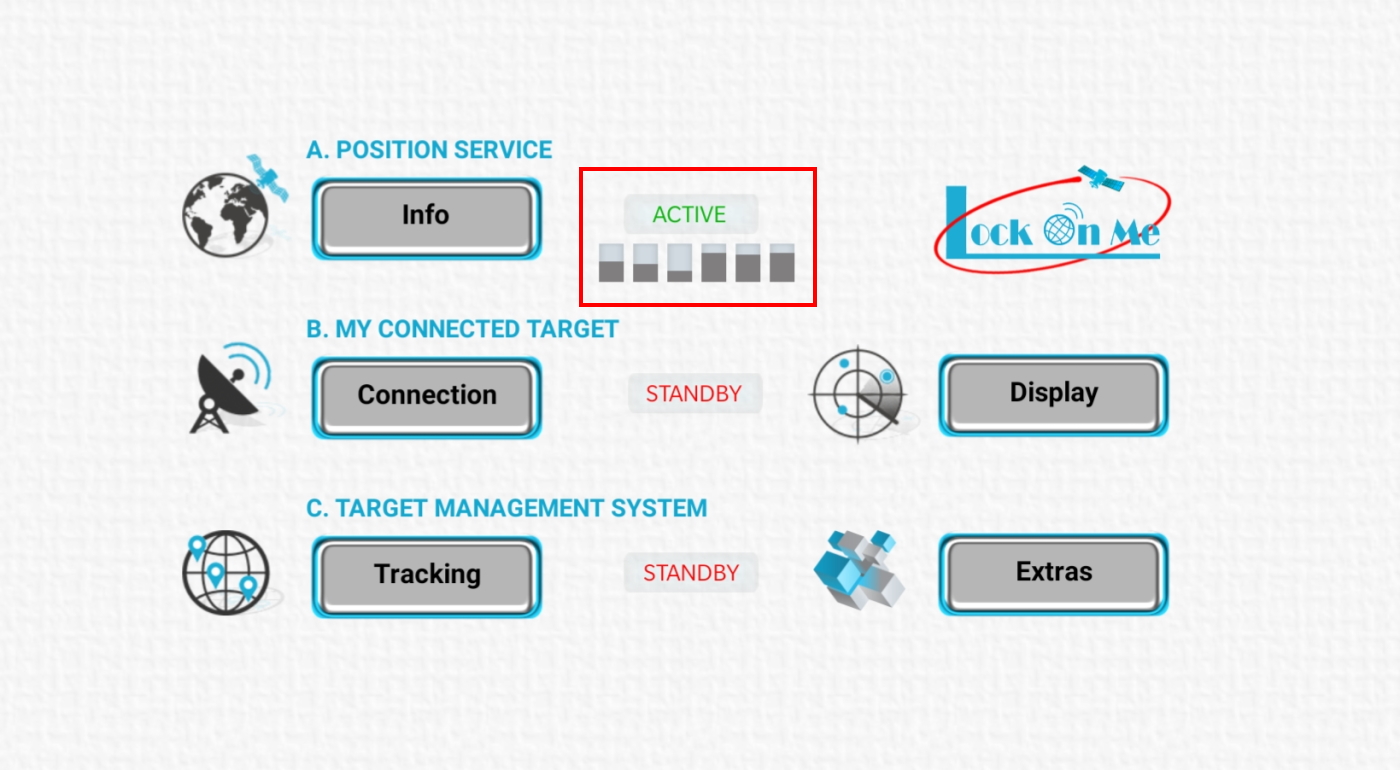 Position Service active